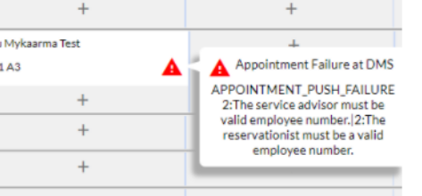 Why am I getting an appointment push failure? – myKaarma Support