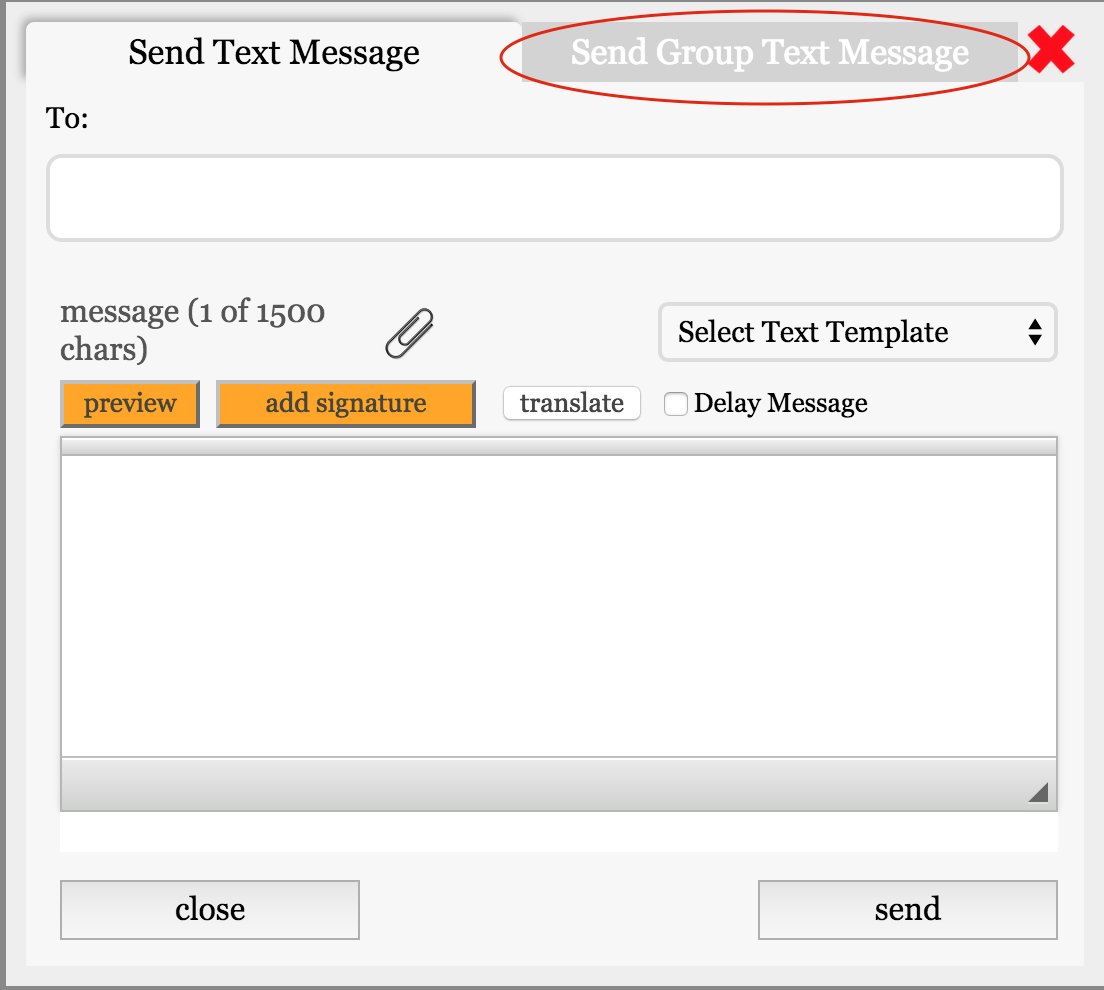 Group text messaging mykaarma support